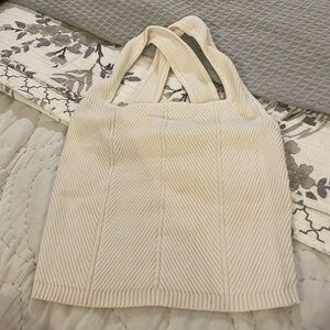 Abercrombie sweater crop top